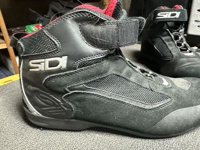 Sidi Ankle height motorcycle boots/shoes size 12 (US), 47 (EU)