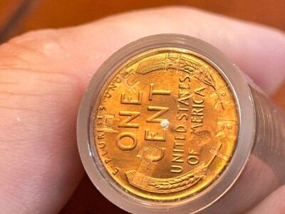 ISO Uncirculated rolls of Wheat Pennies
