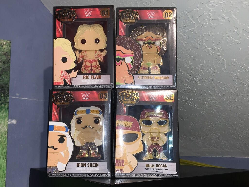 WWE Funko Pop Pins