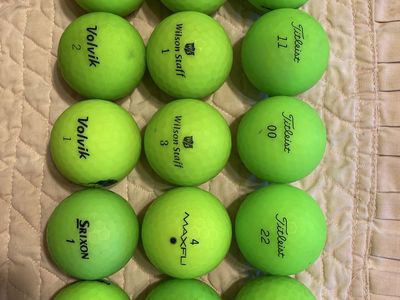 Assorted Green SuperSoft 15 balls/$12