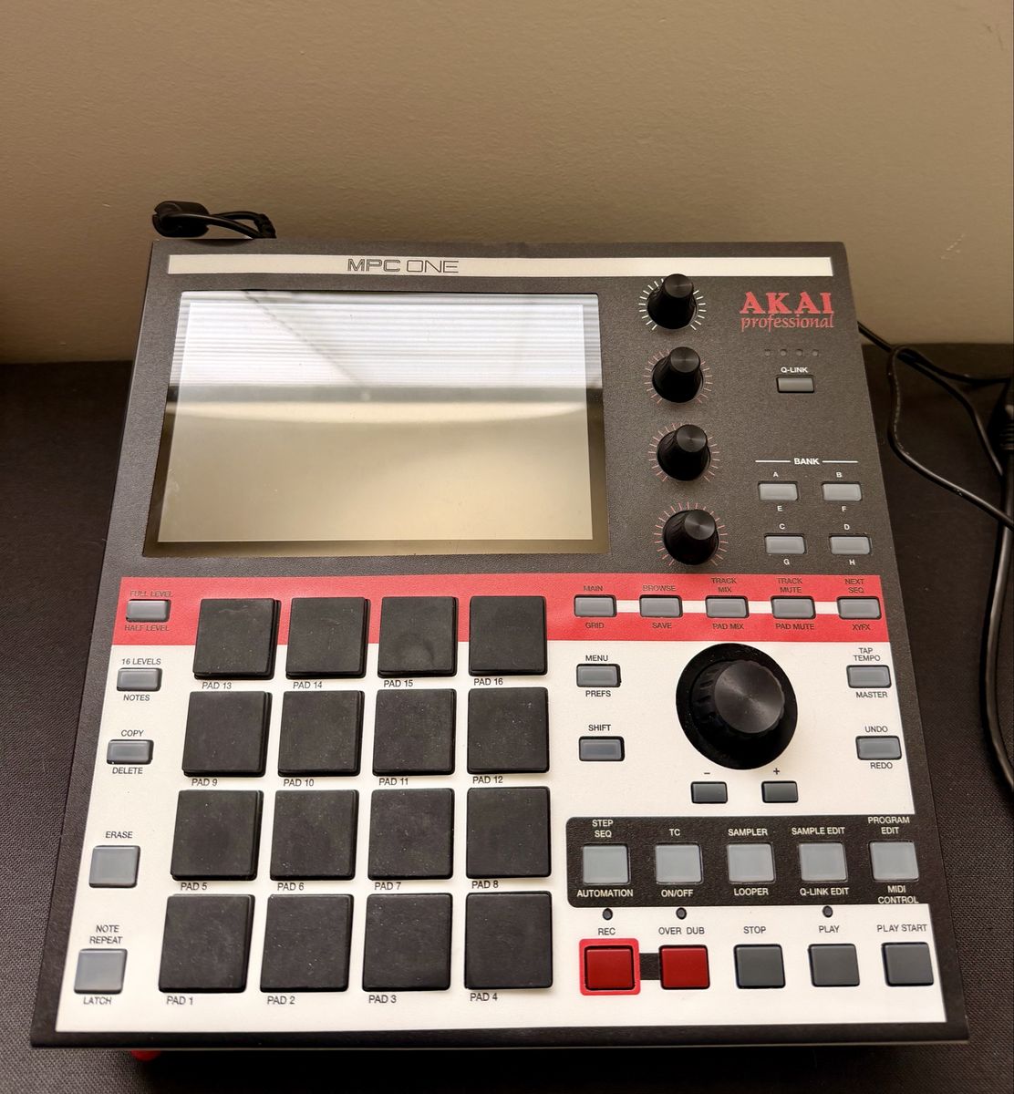 Akai MPC One Music Production Center - Excellent Condition with Aftermarket Skin