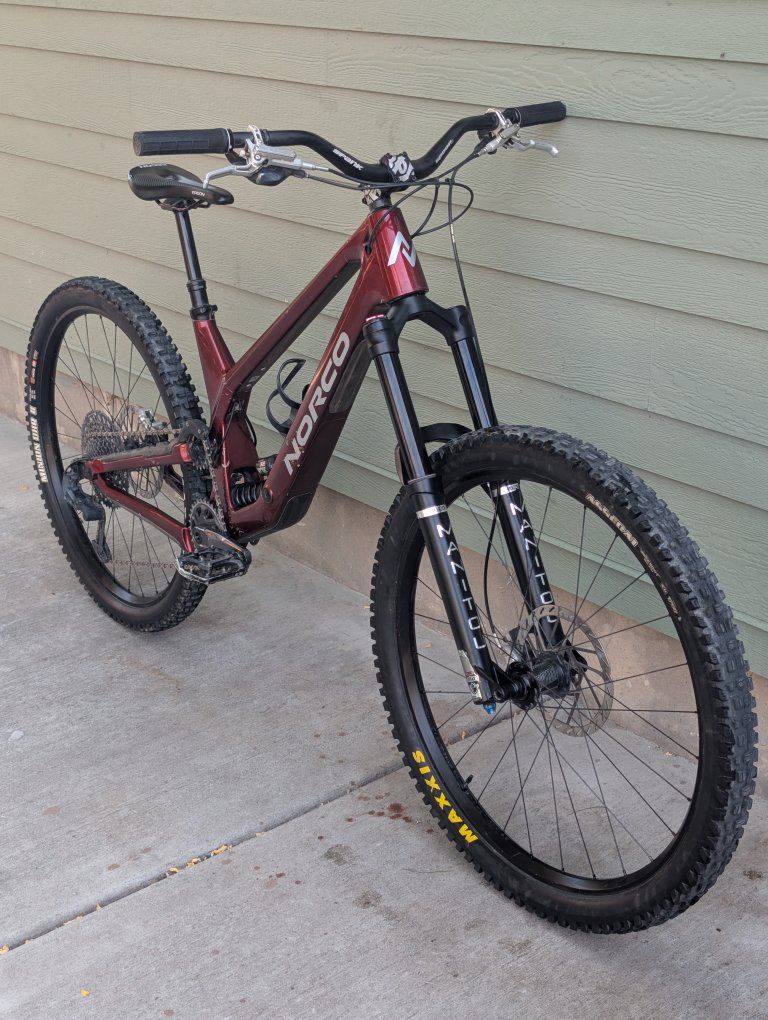 Norco Range Custom Mountain Bike - Full Suspension, Carbon Frame,, Size Large - Complete or Frame package
