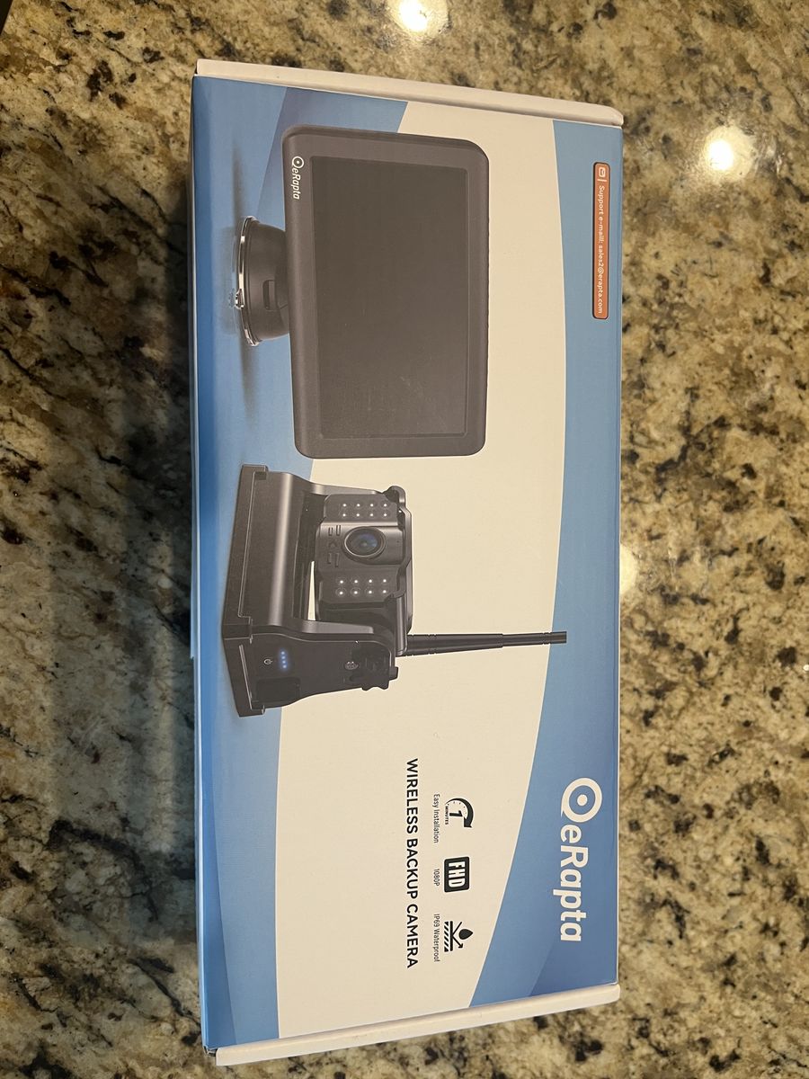 Wireless backup camera.