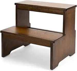 Bamboo 2 step stool new in box. Half of Amazon price