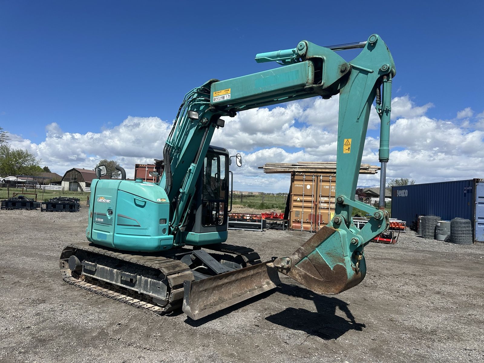 Kobelco SK030 Mini Excavator - Compact & Powerful Heavy Equipment