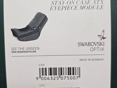Swarovski SOC spotting scope case.