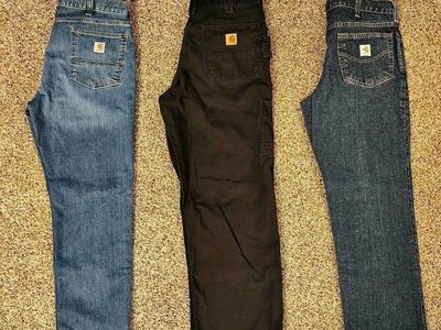 Men's Carhartt jeans 35x30 - $40 each Cash