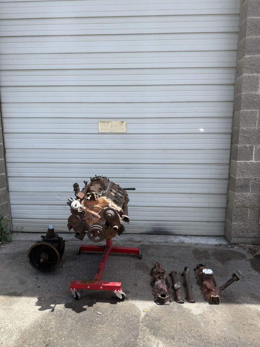 Ford Flathead V8 Motor and Transmission