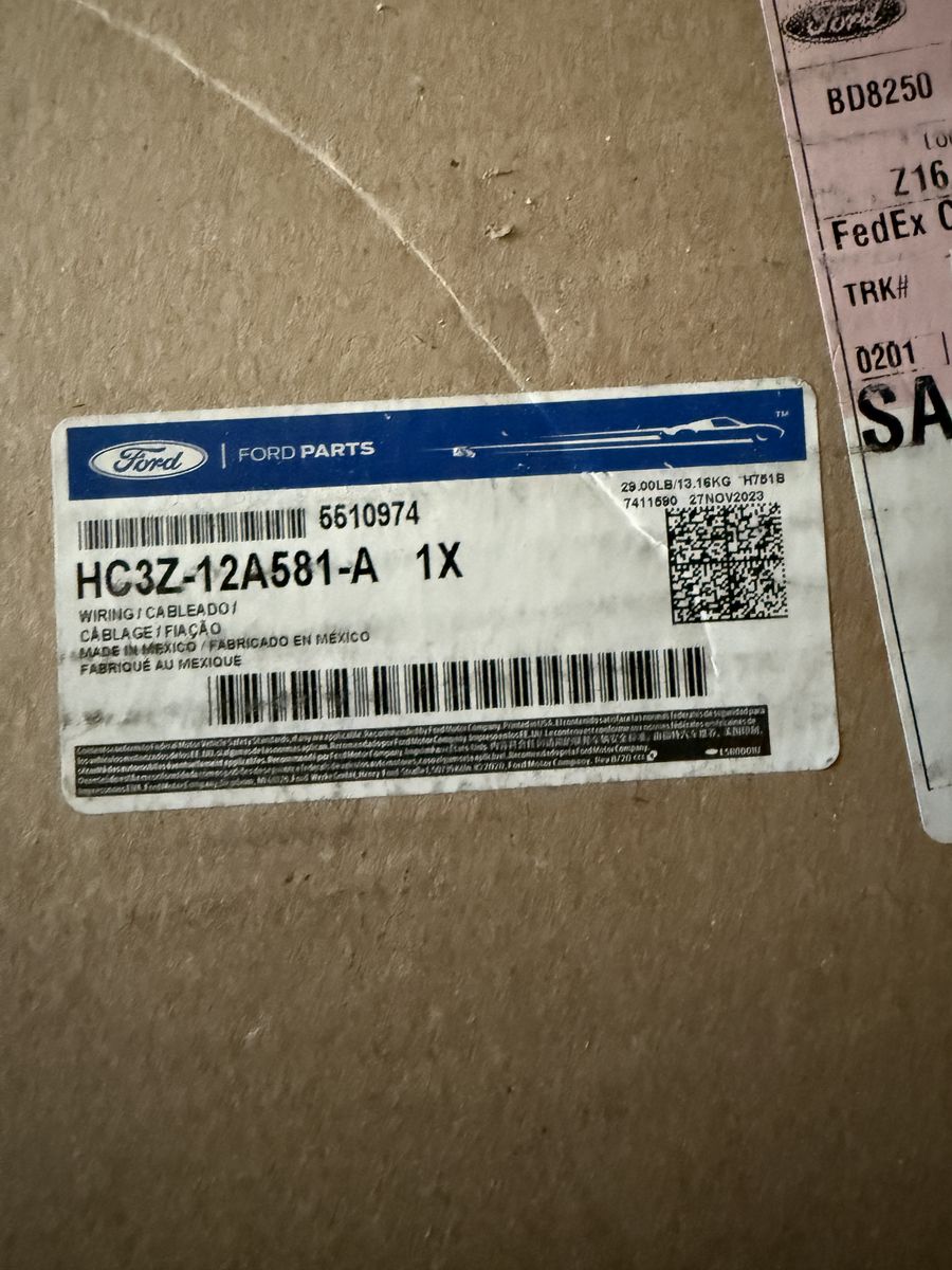 2017 F350 SUPER DUTY Wiring Harness