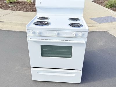 Kenmore Electric Range Stove - White