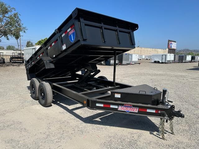7x14 Interstate Dump Trailer FREE INSPECTION