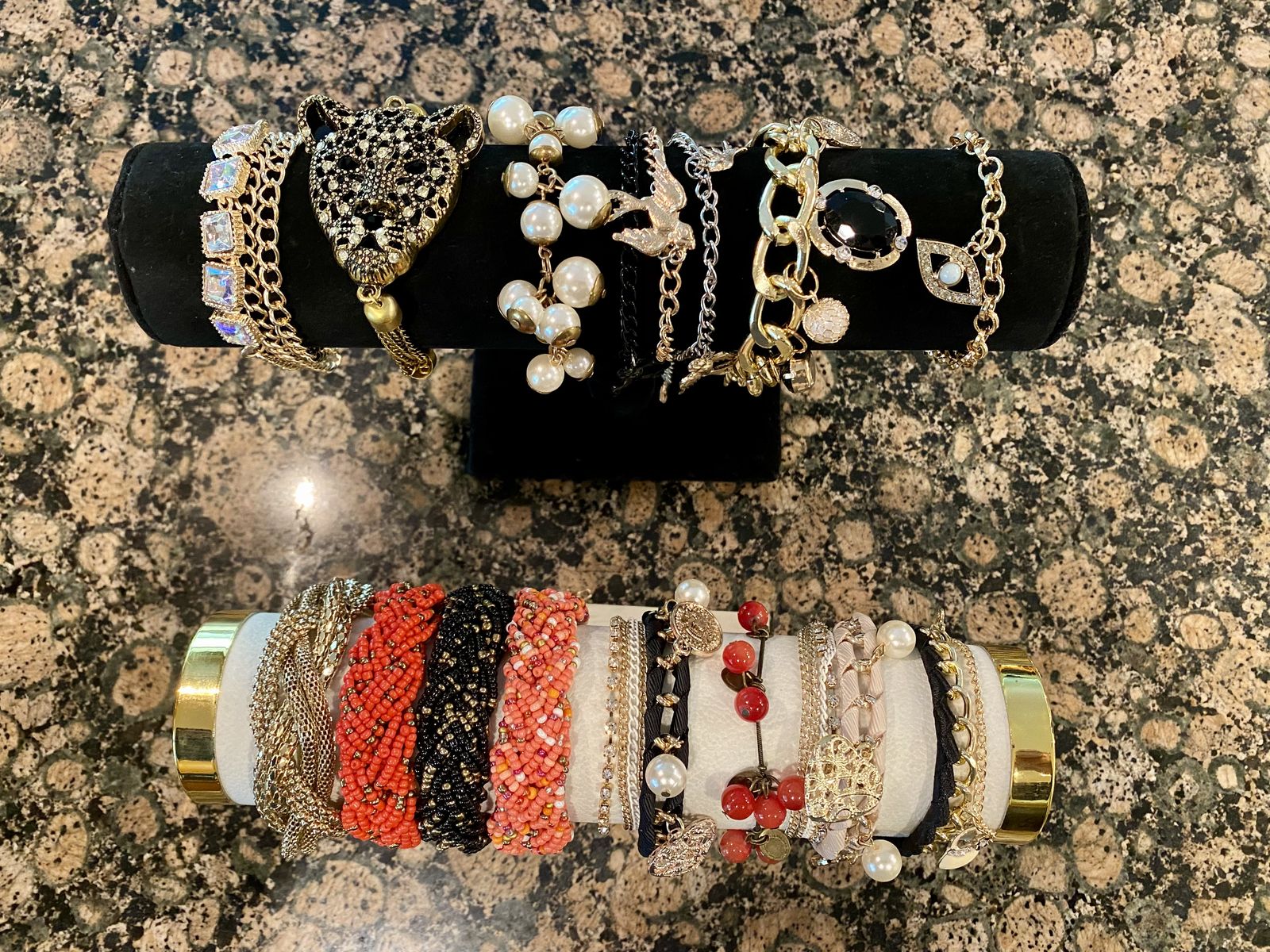 NEW - Women's Stunning Adjustable Bracelets - Bling, Pearls, Beaded, & Charms - $9-$22 - Please Read Carefully
