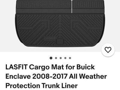 2007 -2017 cargo mats Enclave and Traverse
