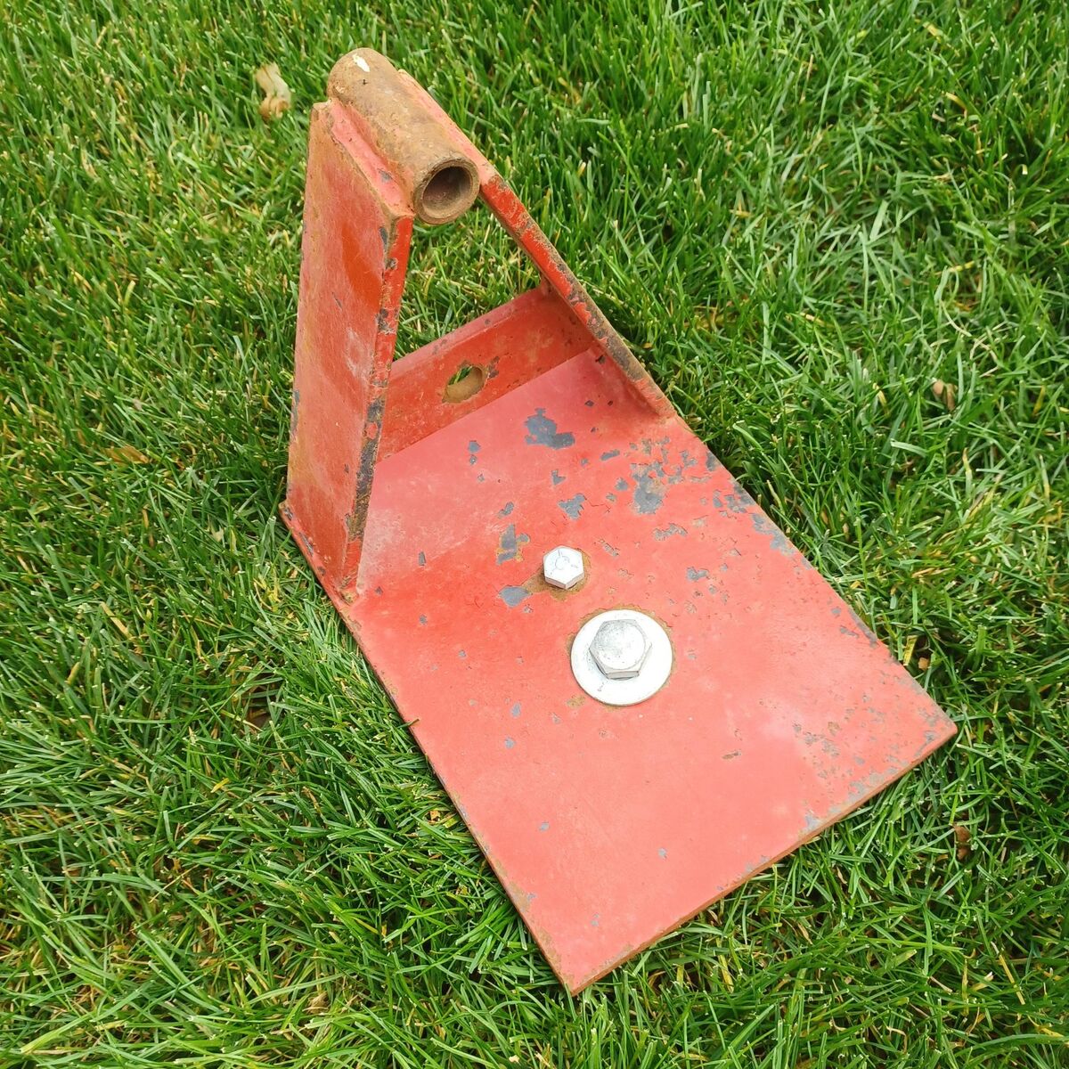 Troy Bilt tiller front blade mount