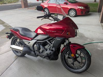 Honda CTX700N Motorcycle Red - Excellent Condition