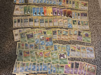 Tons Of 1995-2000 Pokemon Cards Over 200!