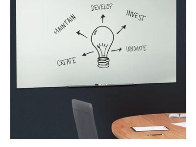 Quartet Glass Board White