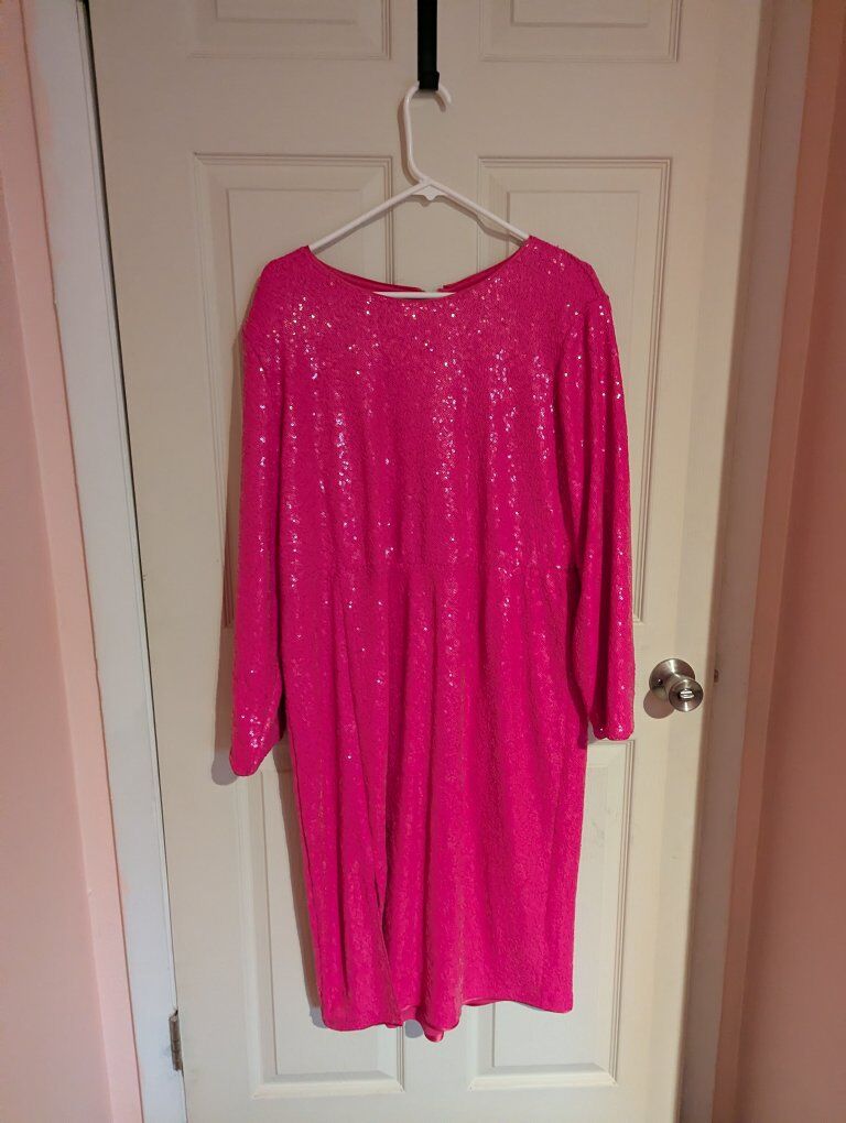 Sparkly Pink Dress