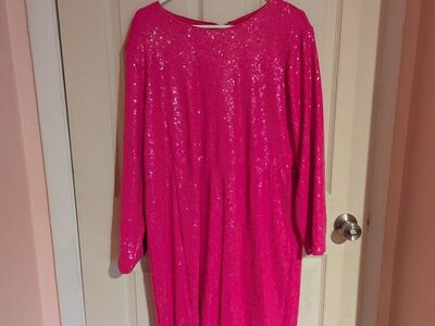 Sparkly Pink Dress