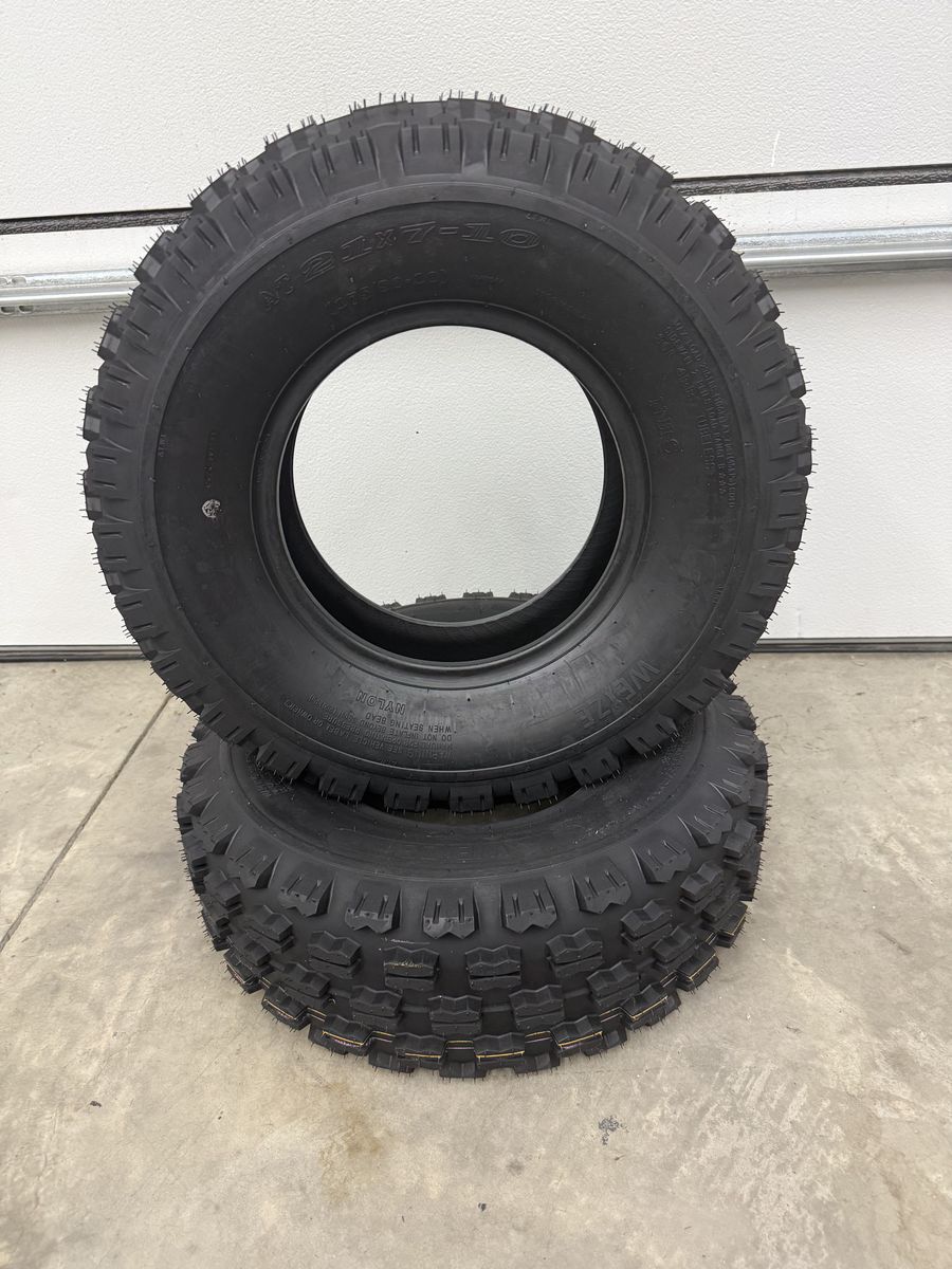 New- ATV Tires 21 x 7-10. (Pair)