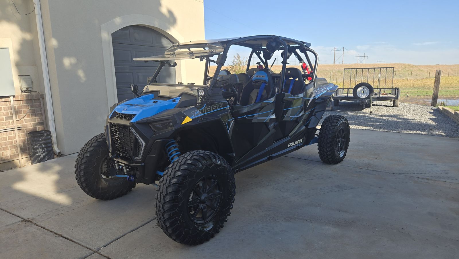 2019 RZR XP4 Turbo with low miles and extras