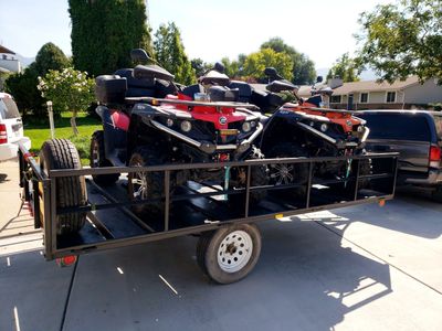 CFMoto 500x2 +trailer