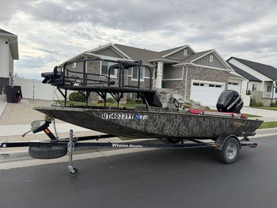 2008 Triton 170 DS-SC 75HP Mercury Optimax Bowfishing/Hunting/Fishing