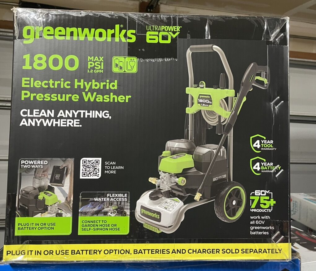 New Greenworks Pressure Washet