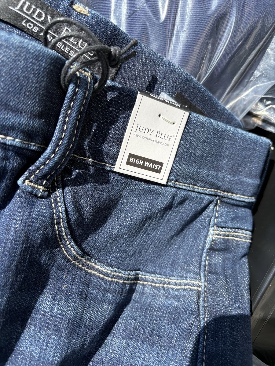 NWT Judy Blue High Waist Denim Jeans Size S Blue