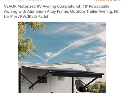 Electric RV Awning