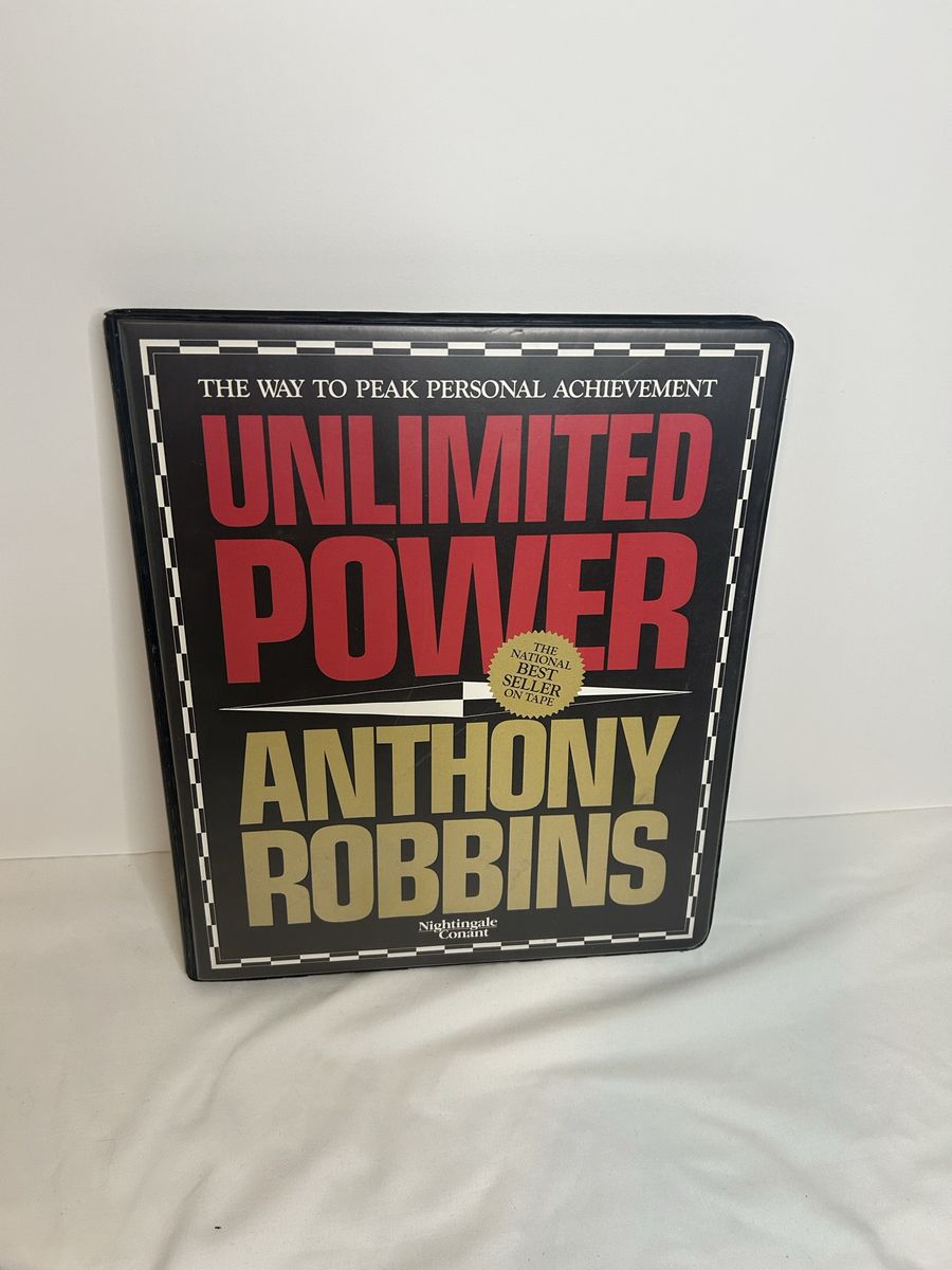 Anthony Robbins Unlimited Power: The National Bestseller on Tape - 11 Cassette Set