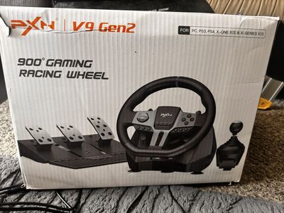 PXN V9 Gen2 900° Gaming Racing Wheel with Pedals and Shifter