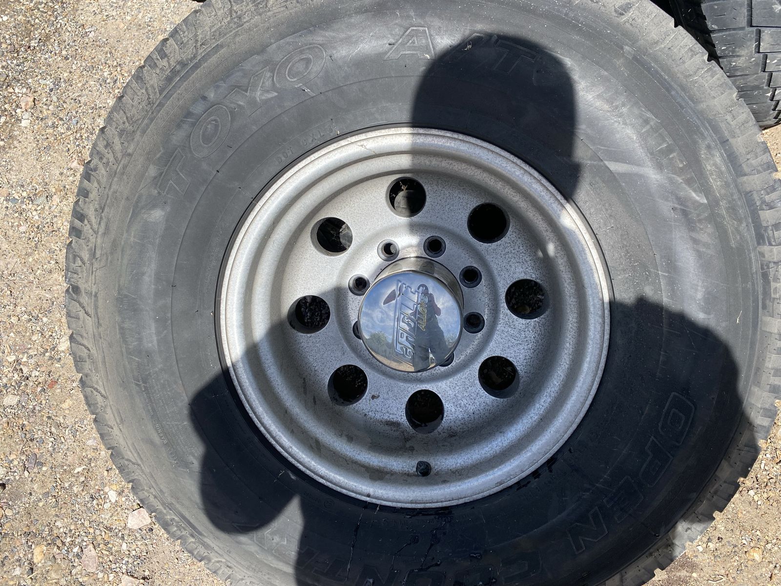 16x10 eagle alloy wheels with tires