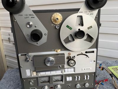 AKAI X-355 Cross-Field Reel to Reel tape recorder and reproducer
