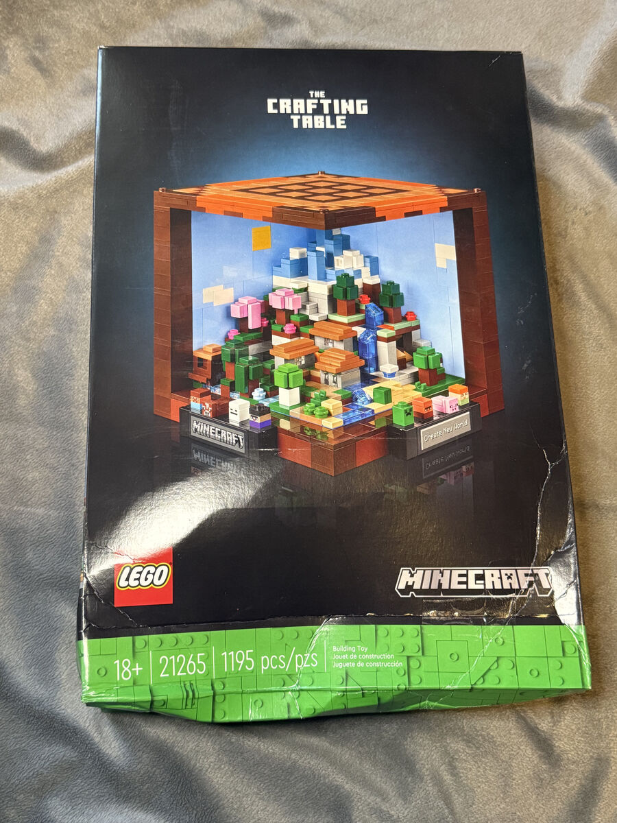 Lego Minecraft The Crafting Table 21265