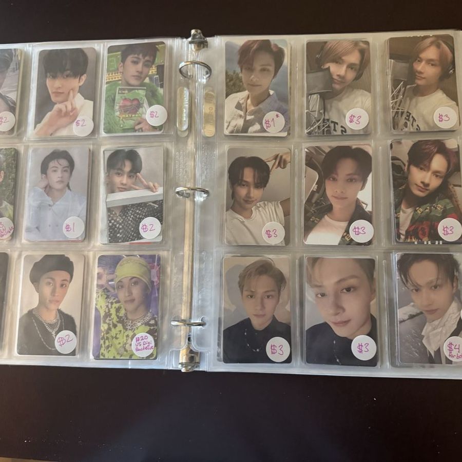 K-Pop photo card collection 