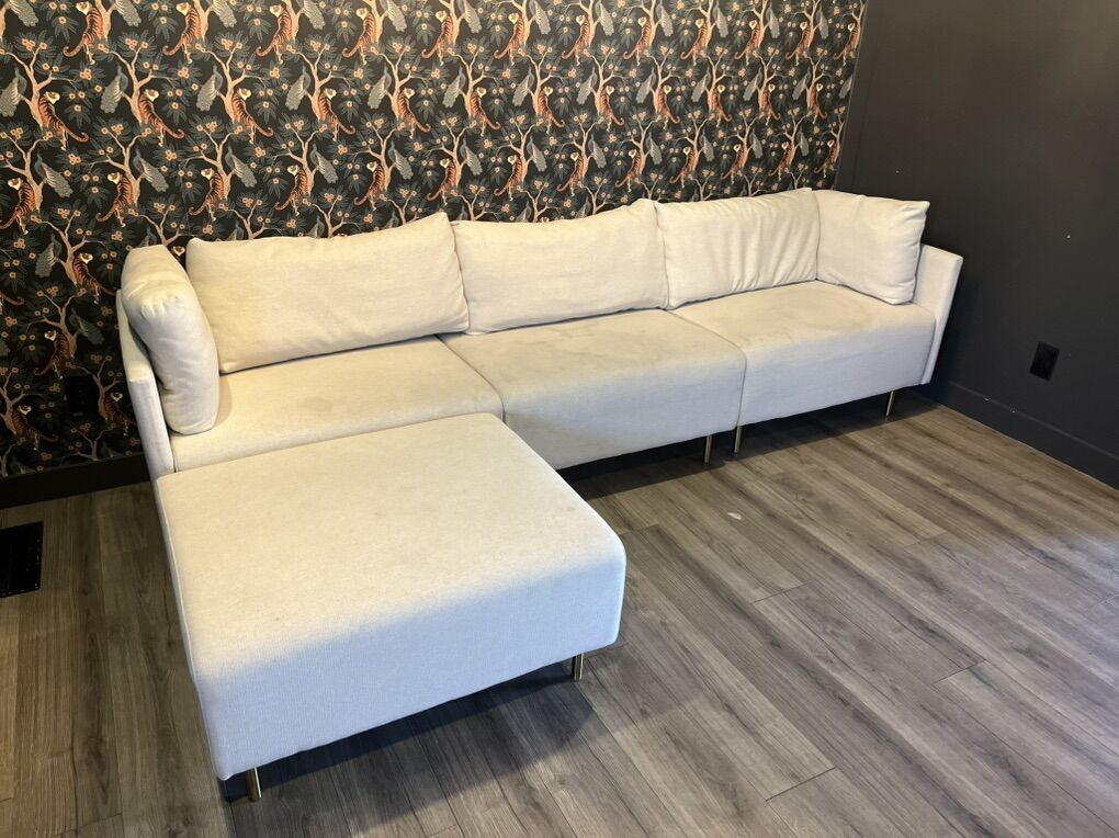 White Sectional Couch