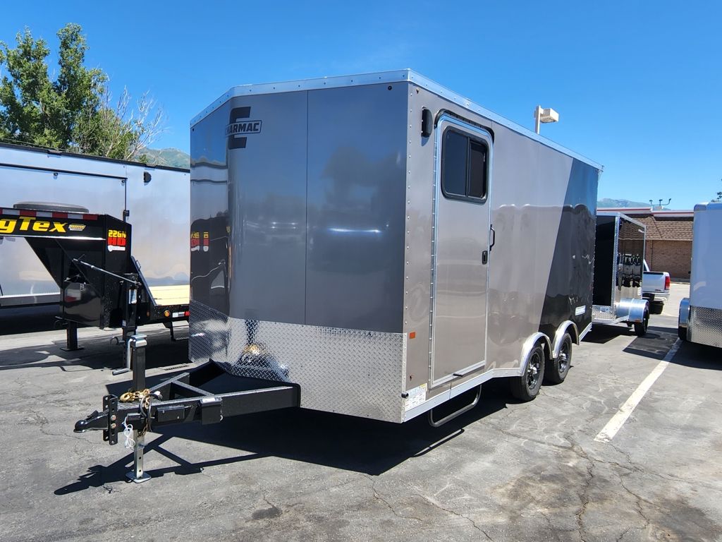 2026 Charmac Trailers 8.5X16 Stealth 7K UTV Car Hauler Enclosed Cargo Trailer