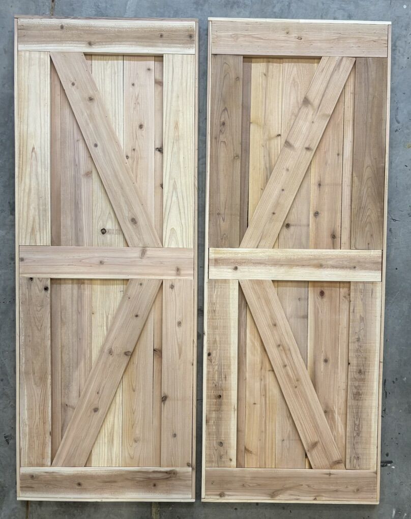 Wood Plank Doors, Barn Doors, Closet Doors