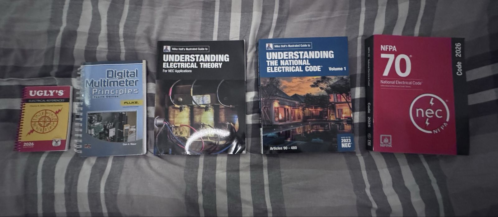 First year Electrician Apprenticeship books