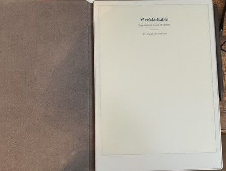 reMarkable Paper Pro 11.8 Color E-Ink Tablet with Folio Cover and Stylus