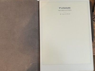 reMarkable Paper Pro 11.8 Color E-Ink Tablet with Folio Cover and Stylus