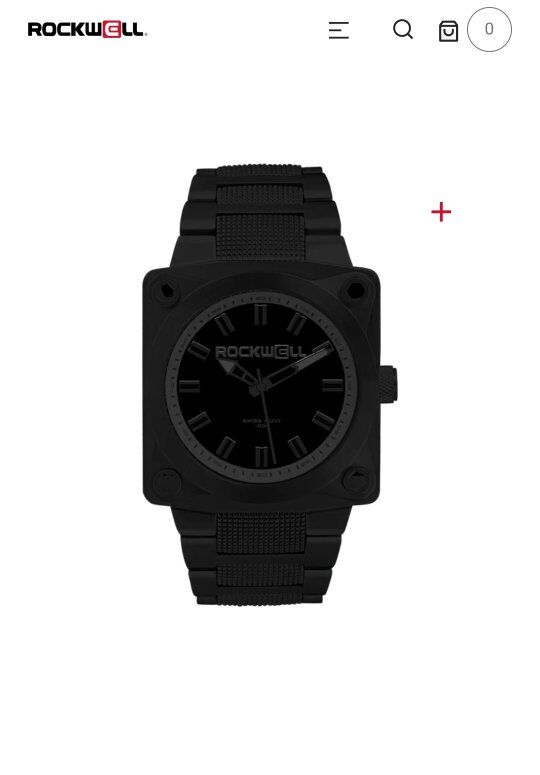 747 (Phantom Black) Rockwell Watch