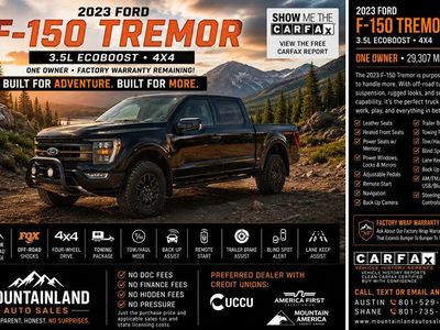 2023 Ford F-150 Tremor