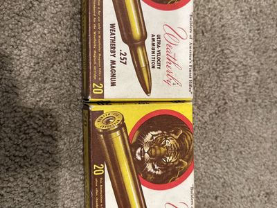 Weatherby 257 Magnum ammunition