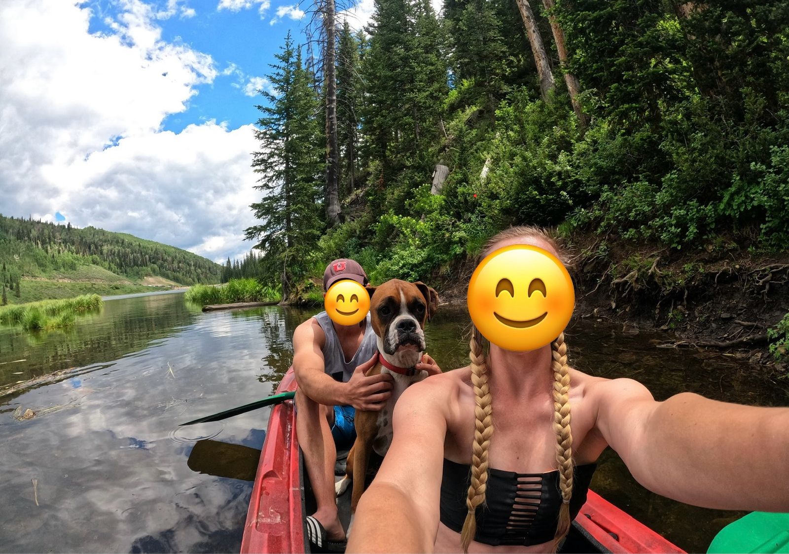 13’ Twin Heron Tandem Kayak & Accessories