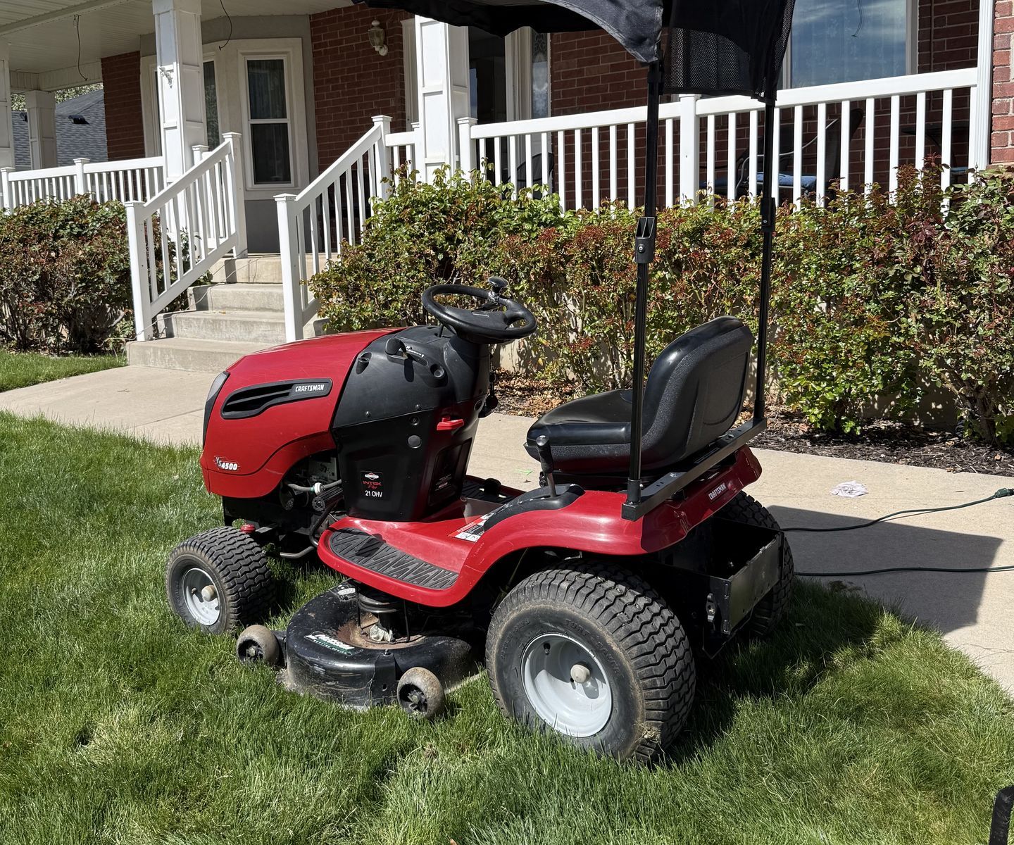 Craftsman YS4500 Riding Lawnmower