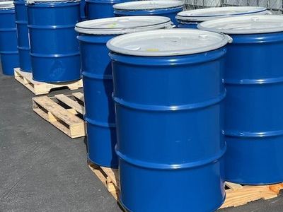 55-gallon Steel Open Top Barrels