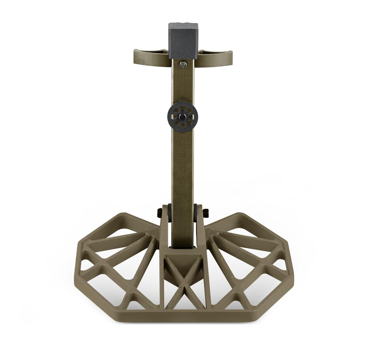 NatureBlend Hunting Platform, 12"x12" Die-Cast Aluminum Saddle Hunting Platform - Green