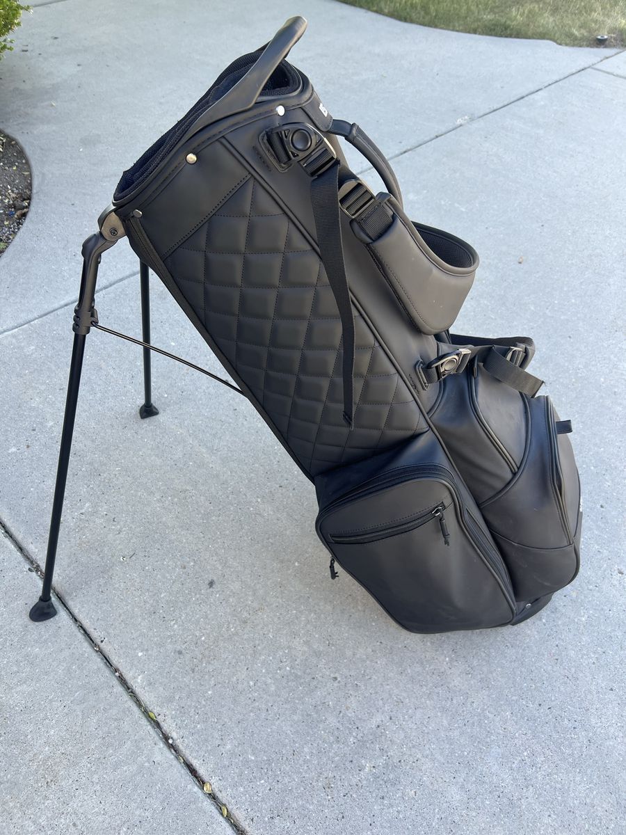 Uther leather golf bag